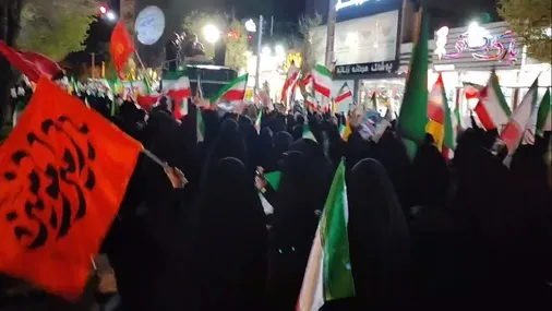 پاسخ مردم شهرکرد به زیاده&zwnj;خواهی&zwnj;های آمریکا
