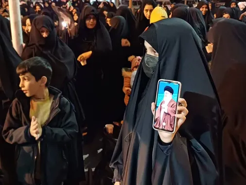 سومین شب از اجتماع مردم پر شور برخوار علیه جنایات دشمنان آمریکایی و صهیونیستی