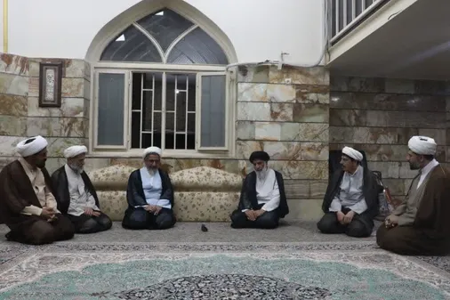 دیدار مسئول دفتر نمایندگی ولی فقیه در سپاه استان قم با نماینده ولی فقیه در استان خوزستان و امام جمعه اهواز