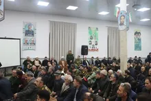 یادواره شهدای والامقام والفجر 8و شهدای فصل زمستان در مسجد هاشمیه وحدت اردبیل به همت حوزه 4 شهری ناحیه مقاومت بسیج شهرستان اردبیل برگزار شد