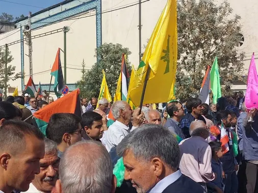 فریاد حمایت از غزه در کرمان؛ راهپیمایی جمعه نصر برگزار شد