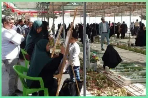 هنرمندان بسیجی دست به قلم شدند