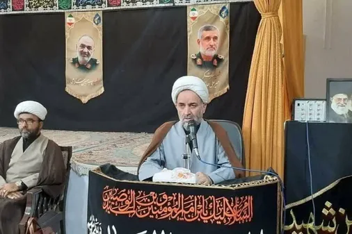برگزاری اربعین شهدای اقتدار جنگ تحمیلی ۱۲روزه در حوزه علمیه حضرت نرجس(س) زاهدان