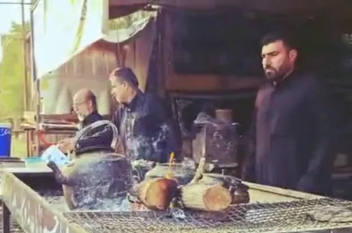 مواکب اربعین حسینی در شهر بستان
