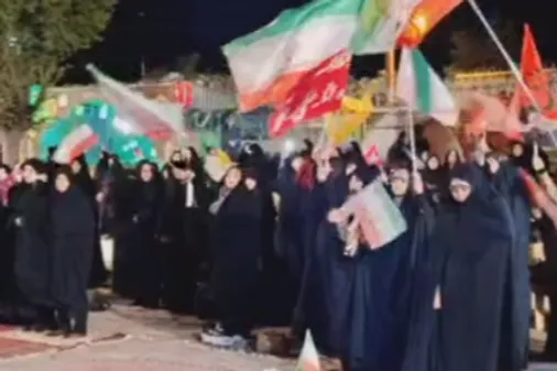 تجمع منتظران ظهور در فریدن؛ مطالبه خونخواهی رهبر شهید از مسئولان کشوری