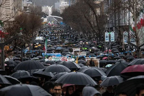 راهپیمایی ۲۲ بهمن در سنندج