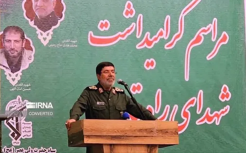سردار شریف در اهواز : تلاش&zwnj; دشمن در ایجاد فاصله مردم با سپاه بی اثر است