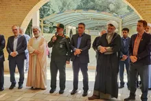 حضور فرمانده سپاه الغدیر استان یزد در مراسم غبار روبی از مزار شهدای گمنام دانشگاه یزد