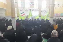 مراسم جشن انقلاب و کارگاه جوانی جمعیت جهت مادران و دختران شهر دلبران برگزار گردید