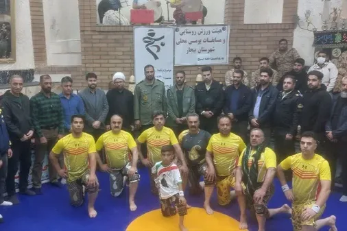 زنگ زورخانه شهرستان بیجاربمناسبت اولین روز هفته بسیج نواخته شد