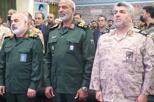 معارفه فرمانده جدید قرارگاه مدینه منوره نیروی زمینی سپاه