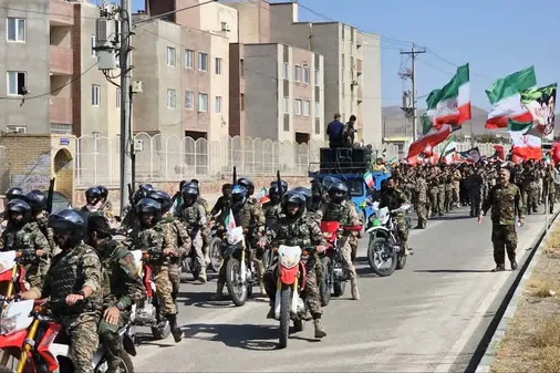 رزمایش &laquo;جانفدایان ایران &raquo; در بینالود؛ نمایش آمادگی گردان&zwnj;های امنیتی و گروهان&zwnj;های موتورسوار