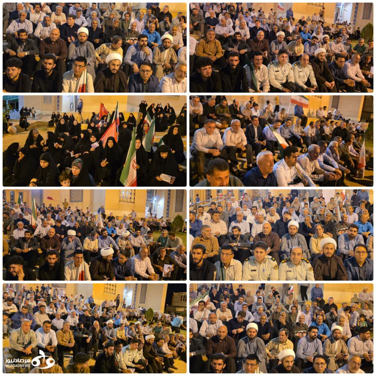 شکوهِ موجِ ۲۱۷ام خون‌خواهی و استکبارستیزی مردم انقلابی کرمانشاه