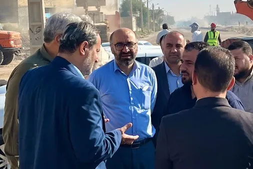 رئیس سازمان بسیج کارگری از پروژه بهسازی مناطق کم&zwnj;برخوردار اهواز بازدید کرد