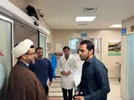 بازدید مسئول دفتر نمایندگی ولی‌فقیه سپاه خراسان شمالی از درمانگاه حضرت جوادالائمه (ع)