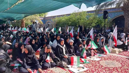 رئیس سازمان بسیج دانش آموزی کشور در کربلای هویزه حضور یافت