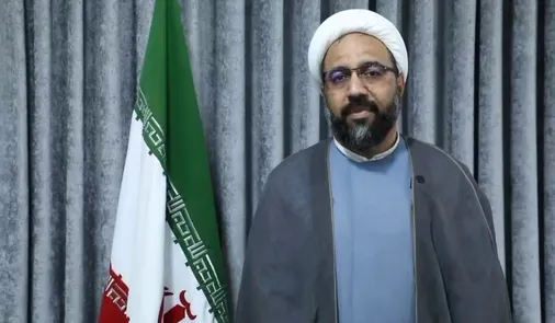 دعوت مسئول دفتر نمایندگی ولی فقیه در سپاه حضرت ولیعصر(عج) استان خوزستان، حجت&zwnj;الاسلام والمسلمین پولادی از مردم برای حضور در راهپیمایی یوم الله ۲۲ بهمن