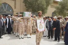 تشییع پیکر شهید مرزبان 