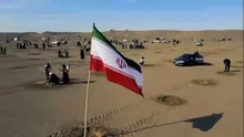 لبیک مردم قم به مقام معظم رهبری در کاشت نهال در منطقه بیابانی نواران