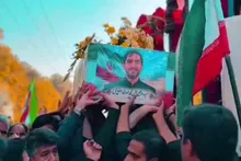 تشییع پیکر مطهر شهید محمد مهدی رضایی