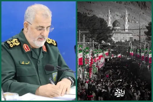 حضور و بازدید فرمانده کل سپاه از مراسمات سالگرد شهید سلیمانی در کرمان