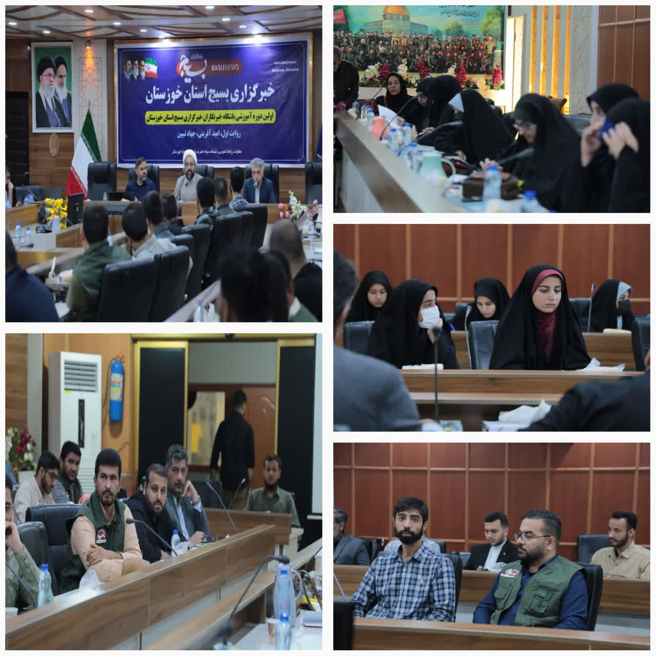 خبرنگار بسیجی باید تقوا، تخصص و شجاعت را همزمان داشته باشد خبرنگار بسیجی باید تقوا، تخصص و شجاعت را همزمان داشته باشد