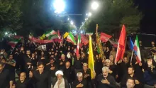 عزاداری مردم ولایتمدار سیرجان در میدان آیینی امام حسین علیه‌السلام در فراق 