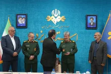 تکریم و معارفه مسئول بسیج رسانه صداوسیمای مرکز یزد