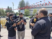 دعوت و حضور رسانه ها در محل نمایشگاه بین المللی تهران_سئول