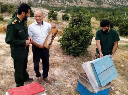 ویزیت رایگان ۱۹۰۰ رأس دام و مشاوره کشاورزی توسط بسیج کشاورزی و عشایری سپاه قدس گیلان
