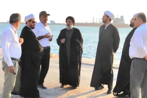 بازدید نماینده ولی فقیه سپاه امام صادق (ع) از پروژه توسعه بندر پتروشیمی پارس در عسلویه