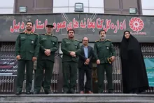 دیدار معاون اجرایی سپاه حضرت عباس(ع) با مدیرکل کتابخانه‌های عمومی استان به مناسبت هفته کتاب و کتابخوانی