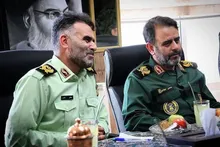 دیدار فرمانده سپاه استان زنجان با فرمانده جدید نیروی انتظامی استان