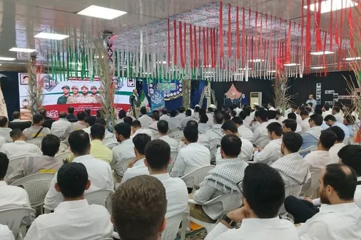برگزاری جشنواره حضرت علی اکبر(ع) و بزرگداشت مقام سرباز در پروژه پتروشیمی دماوند
