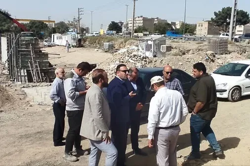 بازدید شهردار اسلامشهر از پروژه تقاطع زوج و دوربرگردان الغدیر