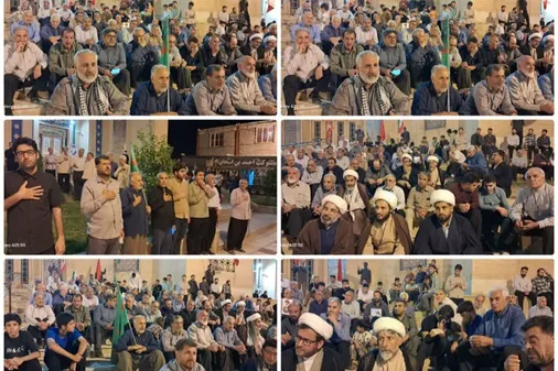 تداومِ حضور مردم کرمانشاه در یکصد و نود و هفتمین شب