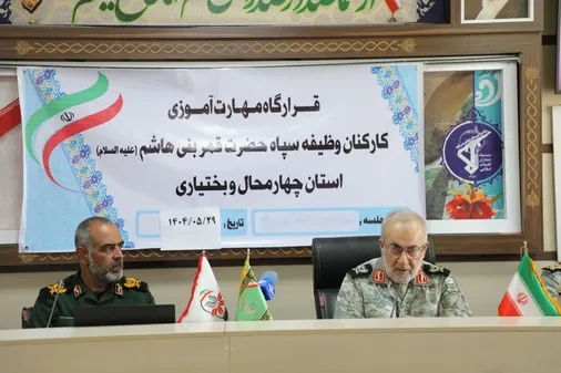 تشریح گام های موثر برای توانمندسازی سربازان توسط مشاور عالی قرارگاه مهارت آموزی کارکنان وظیفه ستاد کل نیروهای مسلح