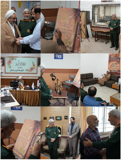 سنگر رسانه مایه اقتدار فرهنگی است/تجلیل مسئولان سپاه الغدیر از پرسنل رادیو یزد به مناسبت روز رادیو سنگر رسانه مایه اقتدار فرهنگی است/تجلیل مسئولان سپاه الغدیر از پرسنل رادیو یزد به مناسبت روز رادیو