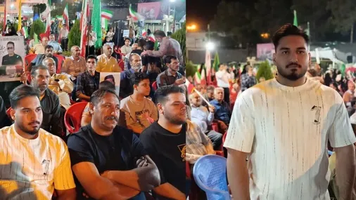 علیرضا نصیری در کنار مردم مرودشت؛ پیام همبستگی و حمایت از ایران