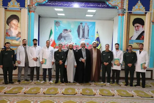 تجلیل از پرستاران سپاه بیت المقدس کردستان با حضور مسئول دفتر نمایندگی ولی فقیه در سپاه استان