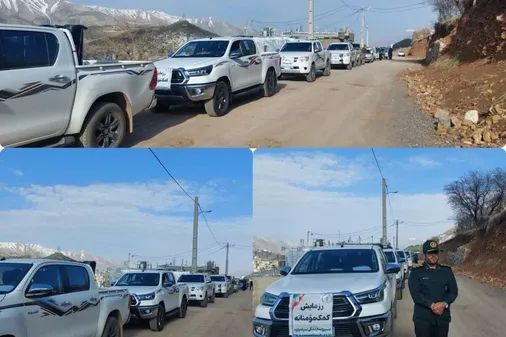 توزیع ۳۷۰۰ متر ایزوگام در بین نیازمندان شهرستان پاوه