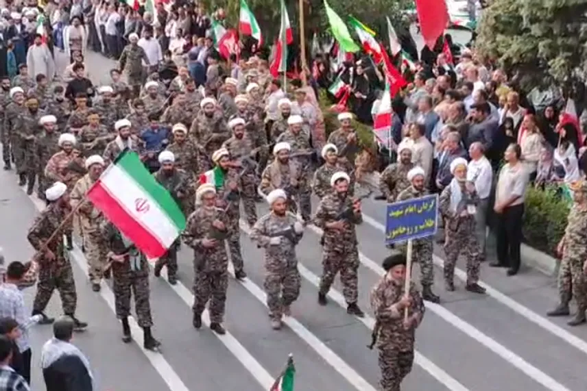 حضور پرشور طلاب و روحانیون برادر و خواهر بسیجی در رزمایش «جان‌فدایان بام ایران»