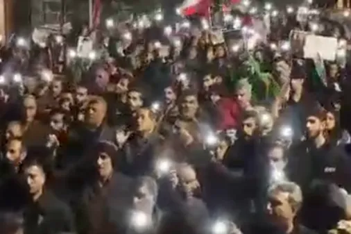 کاروان سوگوار در عزای قائد امت