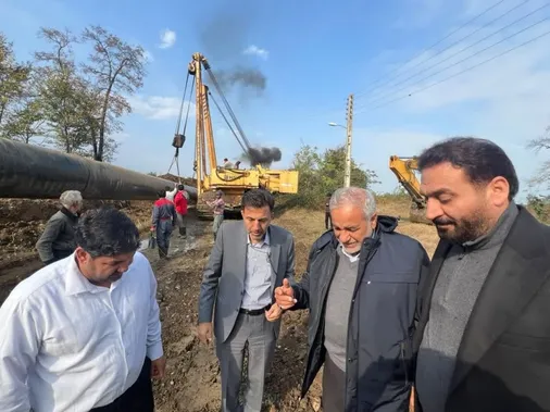 بازدید سردار عابد از پروژه&zwnj;های گاز شمال کشور و تاکید بر اتمام آن&zwnj;ها تا دهه فجر