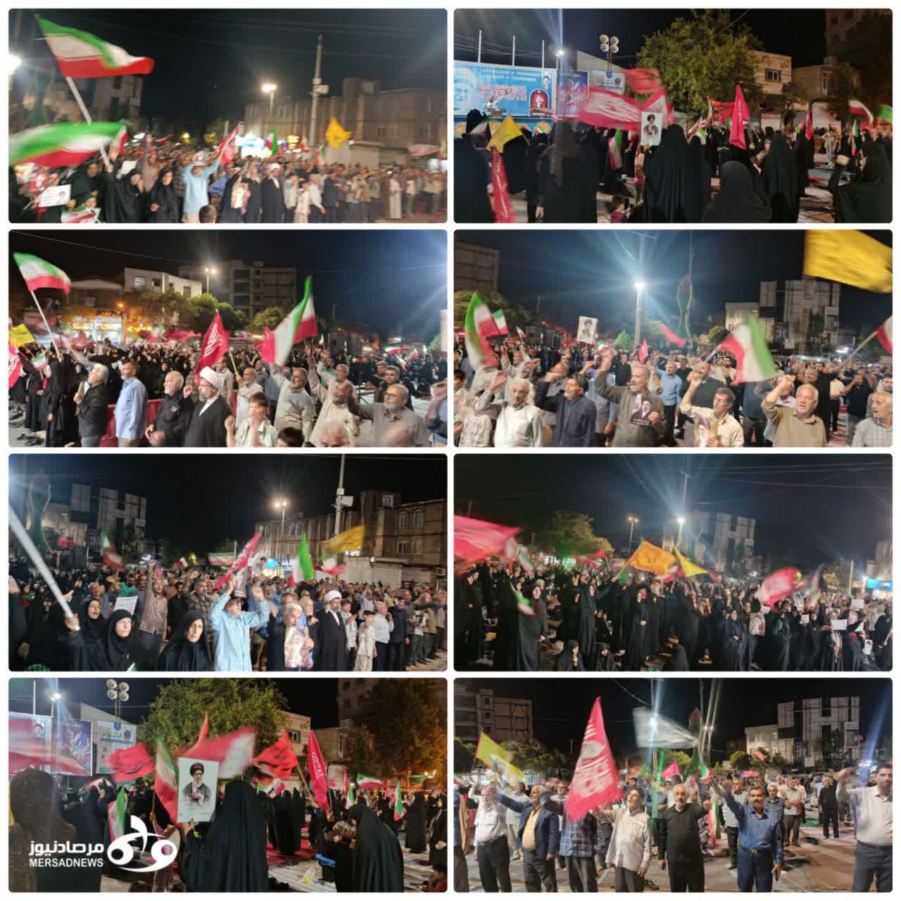 اجتماع یکصد و هشتاد و هفتم مردم کرمانشاه