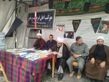 بازدید حجت‌الاسلام والمسلمین طه توکلی از موکب شهدای کارگری سروآباد