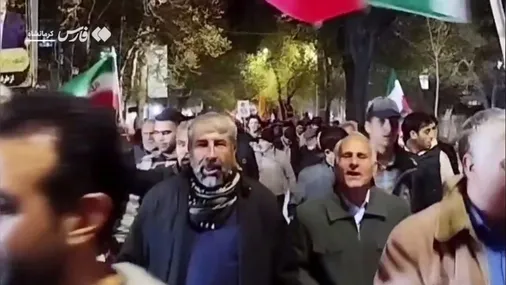 مردم هرسین همچنان پای کار انقلاب