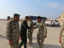 بازدید عملیاتی جانشین نیروی دریایی سپاه از قرارگاه تاکتیکی جزیره تنب بزرگ