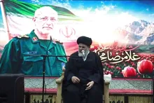 مراسم اولین سالگرد شهادت سرلشکر شهید غلامرضا در اهواز برگزار شد