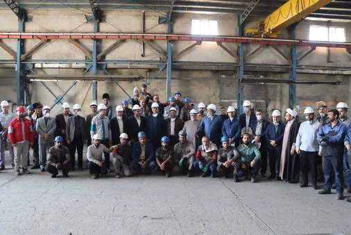 بازدید مسئولان دانشگاه آزاد آذربایجان غربی از مجتمع تولیدی صنعتی شهید خیرالهی ارومیه